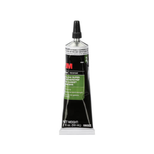 3M™ 00051135080016 Extremely Fast Drying Super Weatherstrip and Gasket Adhesive, 5 oz Container Tube Container