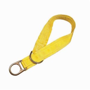 3M™ DBI-SALA® 1002004 Pass-Thru Web Tie-Off Adaptor, 4 ft L x 1-3/4 in W, Polyester/Steel, Yellow