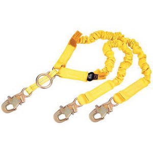 3M™ DBI-SALA® 1244455 ShockWave™ Shock Absorbing Fall Protection, 130 to 310 lb Load, 6 ft L, Polyester Tubular Web Line, 2 Legs