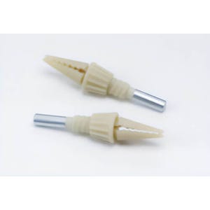 3Mâ„¢ 00048011040202 Mini Regular Unitized Wheel Mandrel, 1/4 in Shank, 2-7/8 in OAL, for use with Scotch-Briteâ„¢ Strip