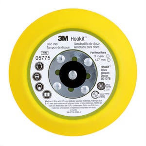 3Mâ„¢ 00051141286624 Hookitâ„¢ Medium Density Regular Disc Pad 5 in dia Hook
