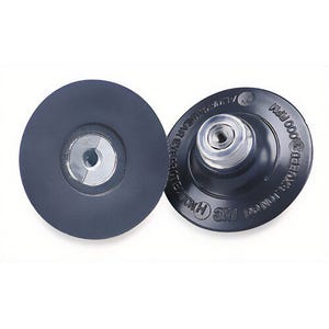 3Mâ„¢ 00051144450954 Rolocâ„¢ Medium Density Regular Disc Backup Pad, 2 in dia Pad, Type TR Attachment