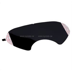 3Mâ„¢ 051138-66187 Tinted Lens Cover, for use with Full Facepiece 6000 Series Respirators, Black, OSHA 29 CFR 1910.132