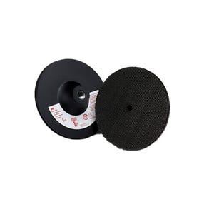 3Mâ„¢ 05682 Firm Density Regular Holder Pad Disc, 6 in dia Pad, Hook and Loop Attachment, 10000 rpm, 7-Hook, 3/8 in Center Hole