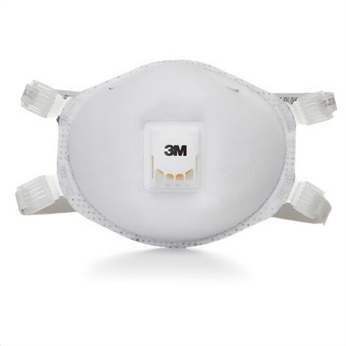 3M™ 7000002083 Cup Style Disposable Particulate Respirator, Standard, Resists: Organic Vapors
