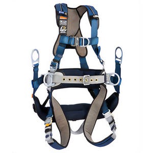 3M™ DBI-SALA® 1110177 ExoFit™ XP Fall Protection Positioning Harness, Large, 420 lb Load, Polyester Strap, Tongue Leg Strap Buckle
