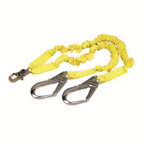 3M™ DBI-SALA® 1244409 Shockwave™2 100% Tie-Off Shock Absorbing Lanyard, 130 to 310 lb Load, 4.5 to 6 ft L