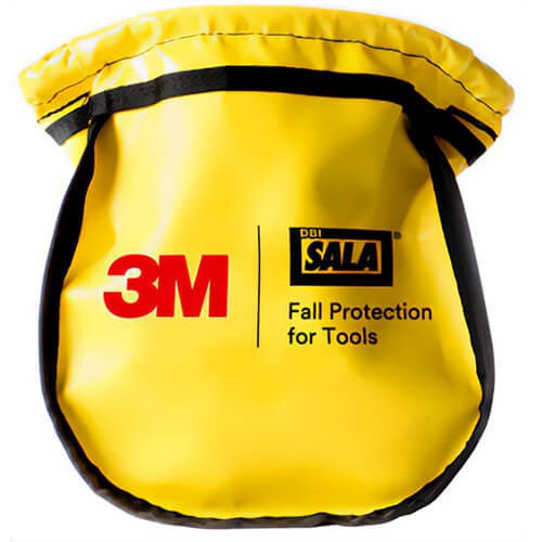 3M™ DBI-SALA® 1500122 Python Safety® Small Pouch Parts, Vinyl, Yellow, for use with Belt or Harness Attachment