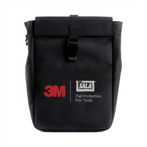 3M™ DBI-SALA® 1500127 Tool Pouch with D-Ring, Canvas, Black, 8.75 in x 13 in