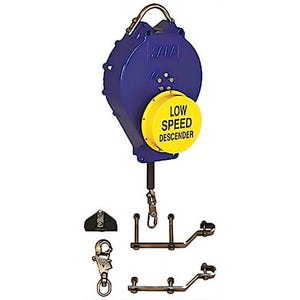 3M™ DBI-SALA® 3303001 Rollgliss™ Descender, Sloped/Auto Retract, 115 ft, Galvanized Cable