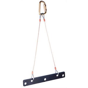 3M™ DBI-SALA® 8516316 Rollgliss™ Anchorage Plate for Rescue Ladder, 8 ft L, Black
