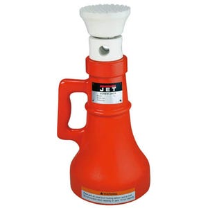 JET® SJ Series Heavy Duty Screw Jacks, Cast Bell Shaped Housing, Design Eliminates Creeping on Heavy Loads