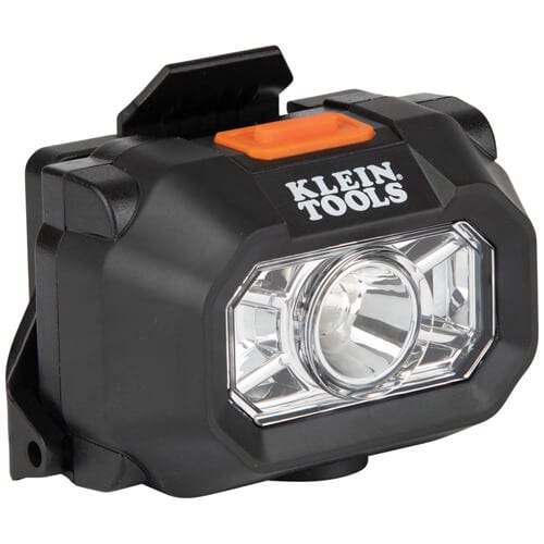 Klein® 60156 Protective Headlamp, LED Bulb, PC/TPU Housing, 216 Lumens (High)/75 Lumens (Low)