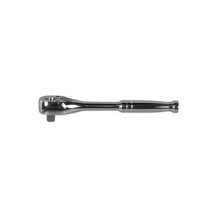 Klein® 65720 Ratchet Wrench, 3/8 in Drive, Pear Head, 7 in OAL, Alloy Steel, Polished Chrome