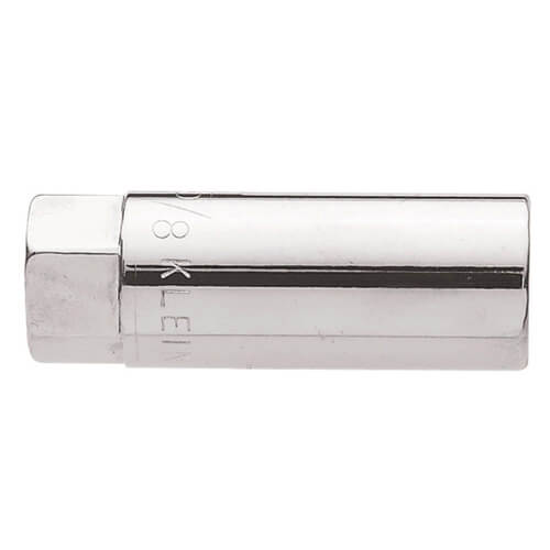 Klein® 65823 Spark Plug Socket, Imperial, 1/2 in Drive, Standard Socket, 1/2 in Socket, 2-1/2 in OAL