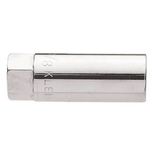 Klein® 65823 Spark Plug Socket, Imperial, 1/2 in Drive, Standard Socket, 1/2 in Socket, 2-1/2 in OAL