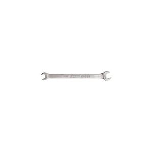 Klein® 68460 Open End Wrench, 1/4 x 5/16 in Wrench, Double End Head, 15° Offset, 4-3/4 in L, Alloy Steel, Polished Chrome/Nickel Plated