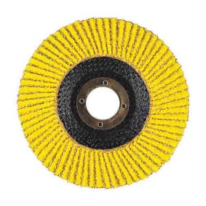 ARCâ„¢ PREDATORâ„¢ 71-10828AF Closed Coated Abrasive Flap Disc, 4-1/2 in dia Disc, 7/8 in Center Hole, Ceramic Abrasive, Type 29 Disc