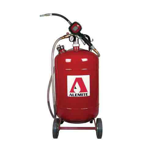 Alemite® Pressurized Oil Dispenser, 17 gal Tank