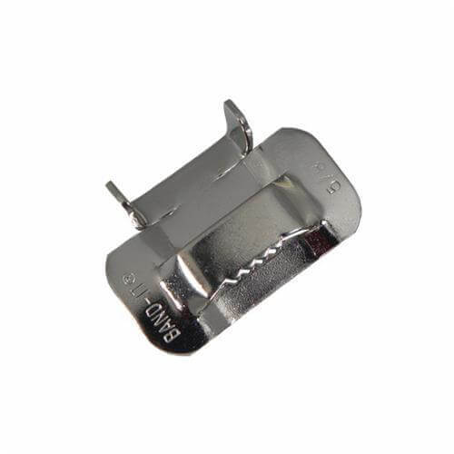 Band-It® C25599 Ear-Lokt Buckle, 5/8 in W, 201/301 SS