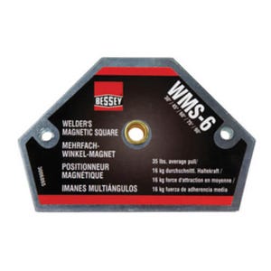 Bessey® WMS-5 Multi-Angle Magnetic Square, 4 in L x 2-1/2 in W x 3/4 in H