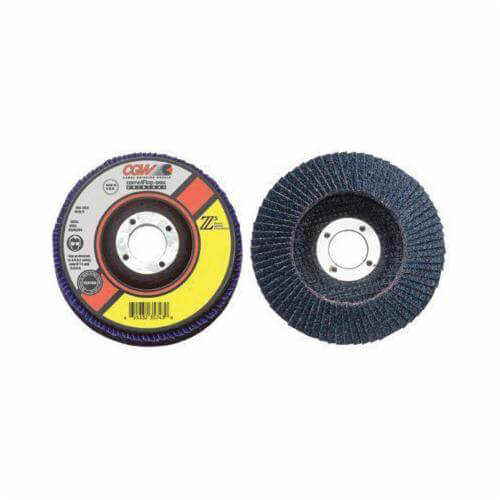 CGW® 53024 Contaminant-Free Premium Regular Coated Abrasive Flap Disc, 6 in dia, 7/8 in Center Hole, 60 grit, Medium Grade