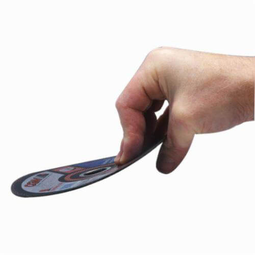 CGW® Quickie Cut™ 45012 Quickie Cut™ Straight Rigid Cut-Off Wheel, 6 in dia x 0.04 in Thick, 7/8 in Center Hole, 60 Grit