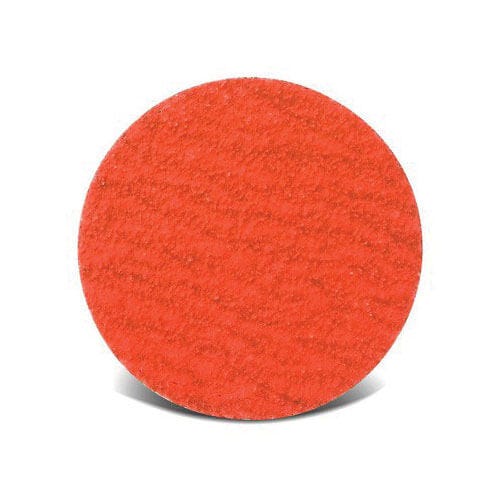 CGW® 59911 Laminated Coated Abrasive Quick-Change Disc, 2 in dia, 36 Grit, Medium Grade, C3 Ceramic Abrasive, Roll-On Attachment