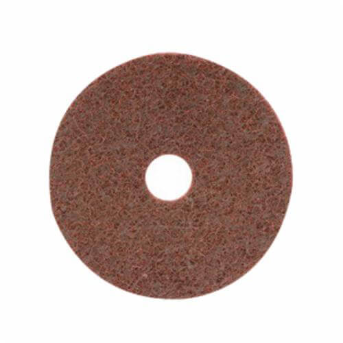 CGW® 70033 Surface Conditioning Hook and Loop Disc, 5 in dia, 80 Grit, Medium Grade, Aluminum Oxide Abrasive, Cloth Backing