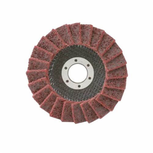CGW® 70123 Coated Abrasive Flap Disc, 4-1/2 in dia, 180 Grit, Medium, Aluminum Oxide Abrasive, Type 29 Conical Disc