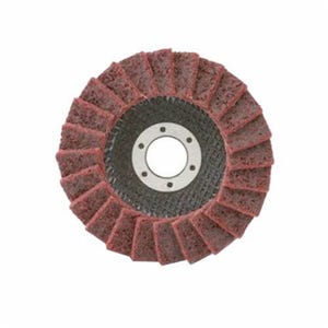 CGW® 70123 Coated Abrasive Flap Disc, 4-1/2 in dia, 180 Grit, Medium, Aluminum Oxide Abrasive, Type 29 Conical Disc