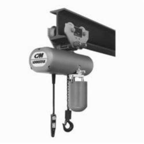 CM® 3588 635 Plain Manual Trolley, 2000 lb Load, 5.6 to 7.25 in