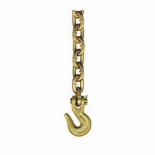 CM® Hammerlok® 638350GGC20 Clevis Assembly with Import Hook, 11300 lb Load, 70 Grade, Gold Chromate
