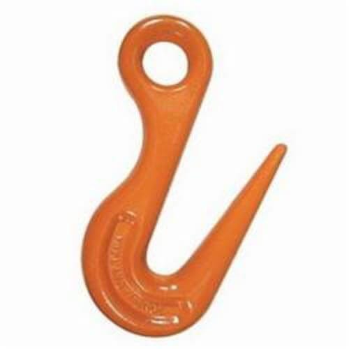 CM® M129 Herc-Alloy® Sorting Hook, 1-7/16 in Trade, 7.5 ton Load, 80 Grade, Eyelet Attachment, Carbon Steel