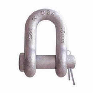 CM® M551G Super Strong Chain Shackle, 4.5 ton Load, 5/8 in, 3/4 in dia Round Pin, Galvanized