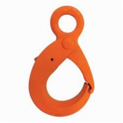 CM® M626010 Herc-Alloy® Latchlok® Hook, 3/8 in Trade, 8800 lb Load, 100 Grade, Large Eye Attachment, Steel Alloy