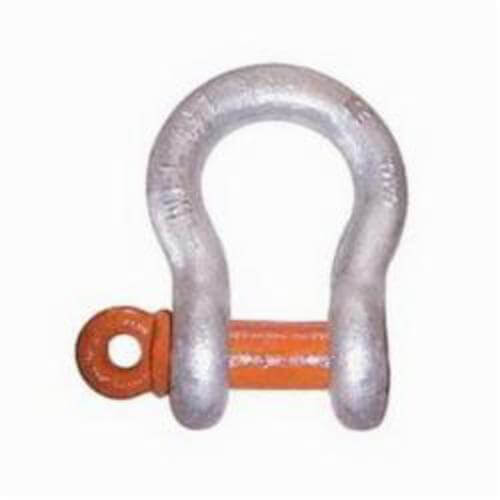 CM® M656G Super Strong Anchor Shackle, 14 ton Load, 1-1/4 in, 1-3/8 in dia Screw Pin, Galvanized