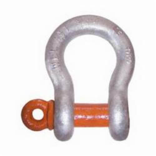 CM® M652AG Anchor Shackle, 7 ton Load, 3/4 in, 7/8 in dia Screw Pin, Galvanized