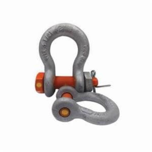 CM® M854G Super Strong Anchor Shackle, 10 ton Load, 1 in, 1.13 in dia Bolt/Nut/Cotter Pin, Galvanized