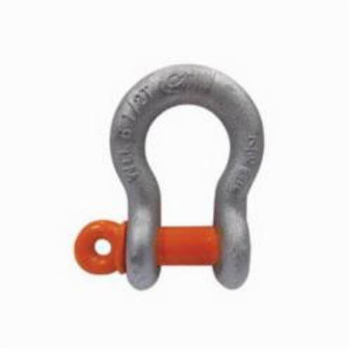 CM® MC651G Anchor Shackle, 3.25 ton Load, 5/8 in, 3/4 in dia Screw Pin, Galvanized