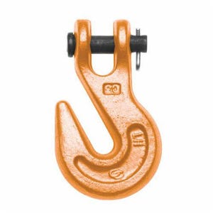 Campbell® 4503515 Grab Hook, 3/8 in Trade, 7100 lb Load, 30/43 Grade, Clevis Attachment, Alloy Steel