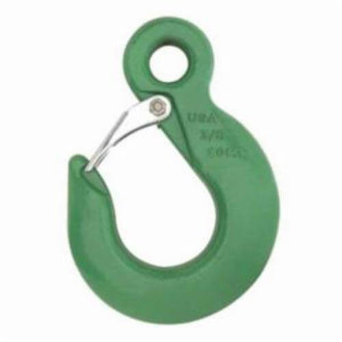 Campbell® 5646495PL Cam-Alloy® Eye Sling Hook with Latch, 9/32 to 5/16 in Trade, 5700 lb Load, 100 Grade, Eyelet Attachment