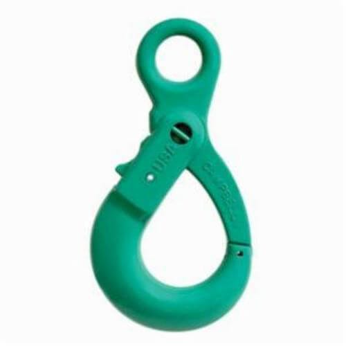 Campbell® Cam-Alloy® 5649095 Slip Hook with Self Closing Latch, 5/8 in Trade, 22600 lb Load, 100 Grade, Eyelet Attachment