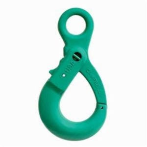 Campbell® Cam-Alloy® 5649095 Slip Hook with Self Closing Latch, 5/8 in Trade, 22600 lb Load, 100 Grade, Eyelet Attachment
