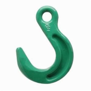 Campbell® Cam-Alloy® 5664415 Foundry Hook, 9/32 in Trade, 4300 lb Load, 100 Grade, Eyelet Attachment, Steel