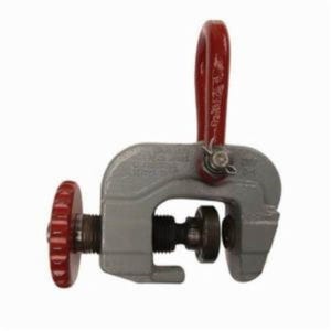 Campbell® 6421000 Screw Adjusted Cam Plate Clamp, 1 ton Load, 1 in Jaw Opening, 6-1/4 in OAW, Forged Steel, Load Activated/Screw Locking