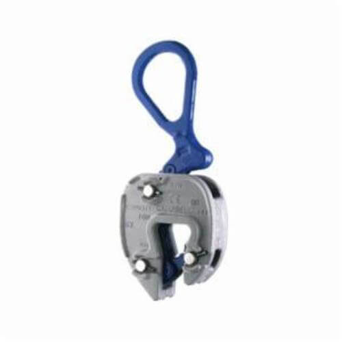 Campbell® 6423000 GX Series Plate Clamp, 0.5 ton Load, 1/16 to 5/8 in Jaw Opening, 4 in OAW, Forged Steel, Load Activated Locking