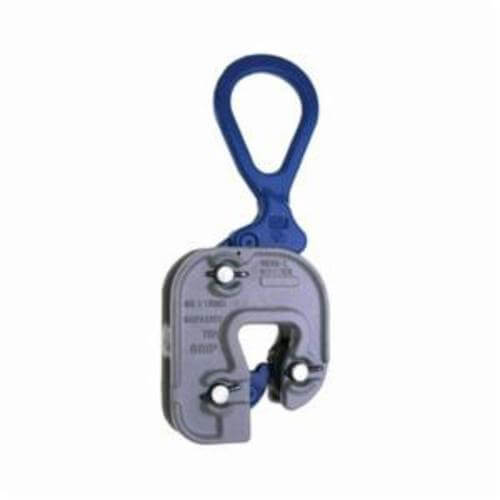 Campbell® 6423110 Plate Clamp, Structural Short Leg, GX Series, 3 ton Load, 1/16 to 1 in Jaw Opening, 3-13/16 in H Bail Opening