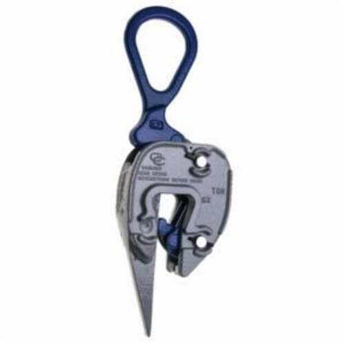 Campbell® 6423500 Lifting Clamp, Sharp Leg, Series: GX Series, 0.5 ton Load, 1/16 to 5/8 in Jaw Opening, Load Activated Locking, Forged Steel
