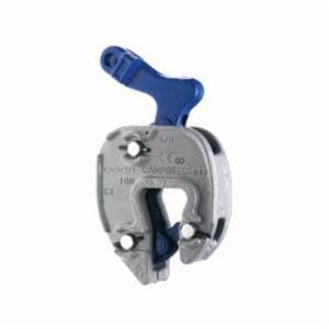 Campbell® 6423905 GX Series Plate Clamp with Chain Connector, 1 ton Load, 1/16 to 3/4 in Jaw Opening, Forged Alloy Steel